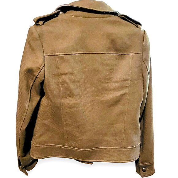 Banana Republic Olive Green Military Peacoat Wool Jacket | Women’s Small | NWOT - Picture 6 of 15